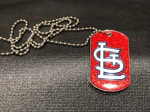 St. Louis Cardinals Logo 22" Necklace ~ 6 - Picture 1 of 2
