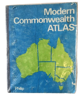 Philip Modern Commonwealth Atlas Edited By Harold Fullard 1966 Paperback - Image 1 of 4