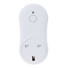for Plug WiFi Remote Control UK Socket Timer USB Port No Hub Energy Saving