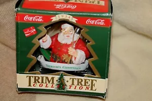 Coca-Cola 1990 Trim A Tree Collection 1934 SEASON's GREETINGS - Bild 1 von 1