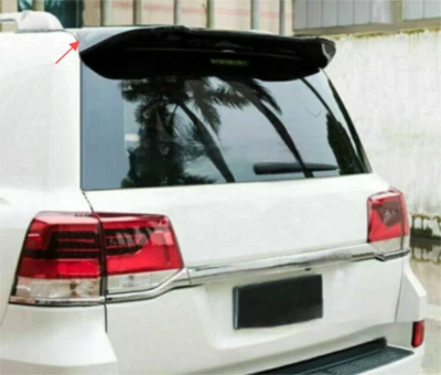 ABS Glossy Black Rear Trunk Spoiler Wing For Toyota Land Cruiser LC200 2008-2021 - Imagem 1 de 2