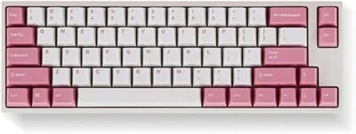 FC660M OE Pink OEM Profile PBT DoubleShot Kecap 66 Keys Mechanical Keyboard - Image 1 of 4