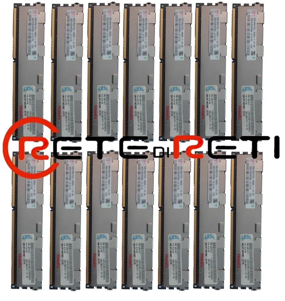 € 92+IVA IBM 46C7482 8GB PC3L-8500 1.35 V DDR3-1066 LP RDIMM System x3650 M4 - Imagen 1 de 1