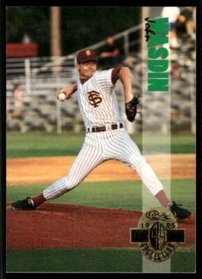 1993 Classic Four Sport #301 John Wasdin - Image 1 of 2