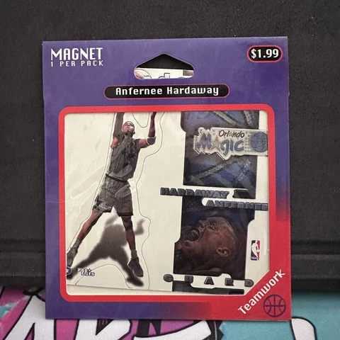 1997 Crown Pro Anfernee Hardaway Magnet Teamwork Orlando Magic NBA Cover
