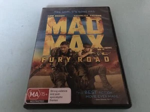 Mad Max Fury Road DVD Tom Hardy Charlize Theron Riley Keough Abbey Lee - Picture 1 of 2