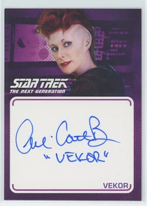 Star Trek #A33 Julie Caitlin Brown as Vekor Hit Insert Autograph Card! - Picture 1 of 2