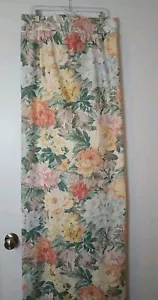 Vintage Croscill Biltmore Floral Shower Curtain Cottagecore 72x72 USA RARE - Picture 1 of 5