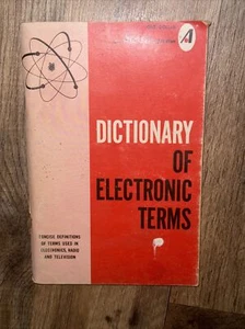 Allied Dictionary of Electronic Terms 1970 3rd Printing 9th Edition 68-20283 - Picture 1 of 5