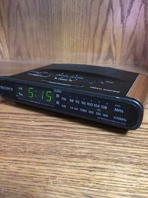 Sony Dream Machine AM/FM Clock Radio ICF-C430 Tested Working Vintage - Image 1 of 4