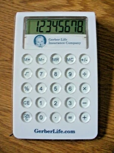  Calculator TESTED AND WORKING Gerber Life Insurance Desk **FREE SHIPPING** - Picture 1 of 6
