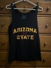 Arizona State Under Armour Tank Top Men?S Small Loose Charged Cotton Black (L5)