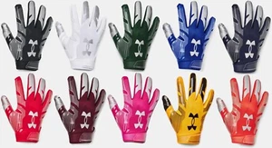 2023 Under Armour Youth UA F8 Football Receivers/ Running Back Gloves - Picture 1 of 13