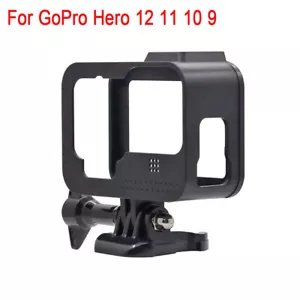 Funda protectora con montaje en marco para cámara GoPro Hero 12 11 10 9 negra - Imagen 1 de 10