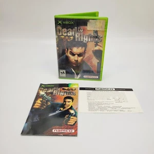 Dead To Rights Original Xbox (Microsoft Xbox, 2002) Complete CIB Tested - Picture 1 of 3