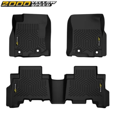 3D Floor Mats Liners TPE Fit For 2014-23 Toyota 4runner Lexus Gx460 All Weather Foto 1 de 4