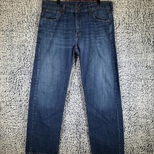 Levi's 569 Jeans Men's 34x32 Relaxed Fit Blue Act 37x31.5