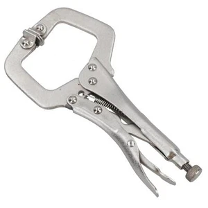 Mini abrazadera de bloqueo C de 6" / sujetador / soldadura / agarre de topo / vicio ajustable TE198 - Imagen 1 de 6