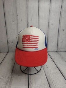 RoxY amerikanische Flagge Trucker Druckknopflasche - Bild 1 von 6