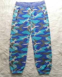 Kings of Cole WOMEN'S BLUE CAMO JOGGER SWEATPANTS DRAWSTRING POCKETS SIZE S - Picture 1 of 10