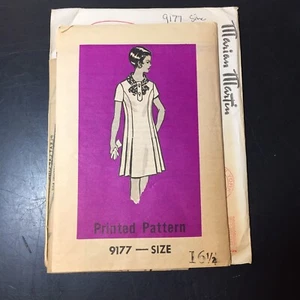 Marian Martin Printed Pattern 9177 Size 16.5 Dress - Picture 1 of 3