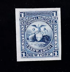 US RO134P3 National Match Co. M&M Revenue Proof on India Paper (001) - Picture 1 of 2