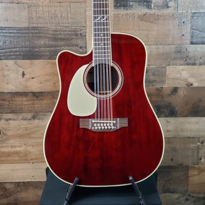 BLEM Takamine para zurdos John Jorgenson 12 cuerdas - rojo brillante, envío gratuito, 538, Foto 1 de 4