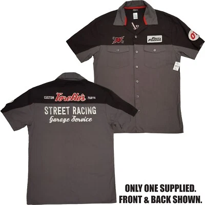 Camisa de trabajo para hombre Universal Studios Fast & Furious Street Racing Dominic Toretto Foto 1 de 4