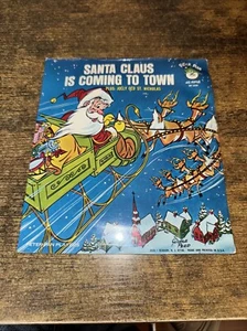 Santa Claus is Coming to Town, Peter Pan Records + booklet NEW, is still sealed - Picture 1 of 2