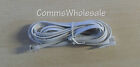 White Line Cord For BT Paragon 550 Telephone Answering Machine