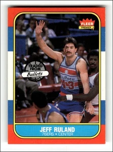 1986-87 Fleer #96 Jeff Ruland - Picture 1 of 2