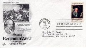 EHREN BENJAMIN WEST, AMERIKANISCHER MALER - 1975 - DC3099 - Bild 1 von 1