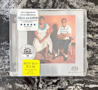NEW!  Ella Fitzgerald & Louis Armstrong ‎– Ella and Louis SACD (2002) SEALED! - Image 1 of 2