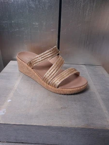Sandalias SKECHERS como nuevas talla 40 dorado beige sandalias 1845 - Imagen 1 de 13