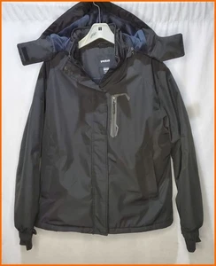 Warme Winter Skijacke Damen TSLA - Schwarz - XL - Bild 1 von 5