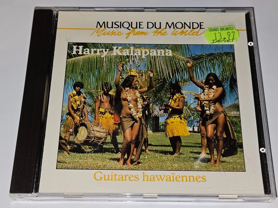 Harry Kalapana "Guitares Hawaiennes" CD 21 Songs Buda Records *Free Shipping* — 第 1/4 张图片