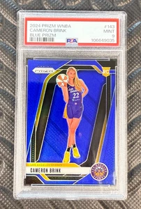 2024 Panini Prizm WNBA RC Cameron Brink Blue Prizm /199 Variation #143 PSA 9 - Picture 1 of 2