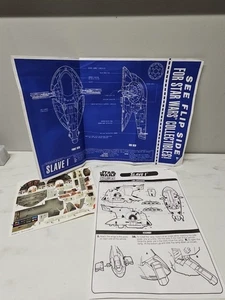 Vintage 1996er Star Wars Ephemera - Spielzeug Anleitungen, Aufkleber, Einlage - Bild 1 von 7