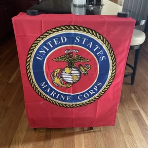 US Marine Corps USMC Military Flags 28” X 40”Outdoor Flag - Picture 1 of 2