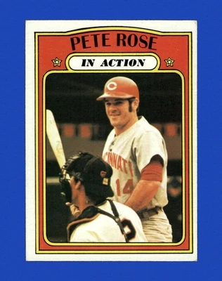 1972 Topps Set-Break #560 Pete Rose Ia en muy buen estado-en muy buen estado *GMCARDS* Foto 1 de 2