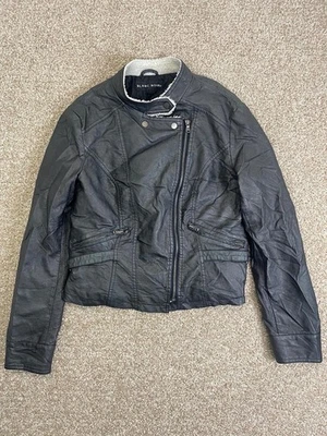 Blanc Noir Women’s Renegade Mesh Moto Jacket Black Color Large - Image 1 of 4