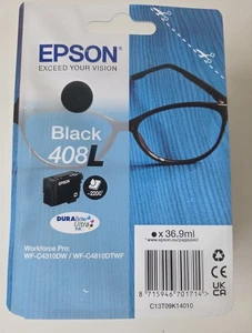 Epson Original 408L Schwarz High Capacity Tintenpatrone (C13T09K14010) März 2027 - Bild 1 von 3