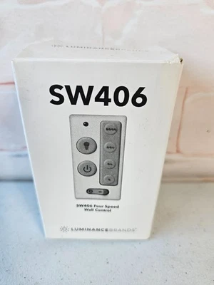 New 4-Speed Dimming Wall Control for Emerson Ceiling Fans SW406 - Image 1 of 2