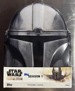 2020 TOPPS STAR WARS THE MANDALORIAN SEASON 1 FACTORY SEALED HOBBY BOX/TIN - Picture 1 of 2