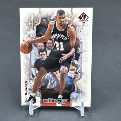 1998-99 SP Authentic Tim Duncan #2K17 Spurs NBA 2K San Antonio Spurs - Image 1 of 2
