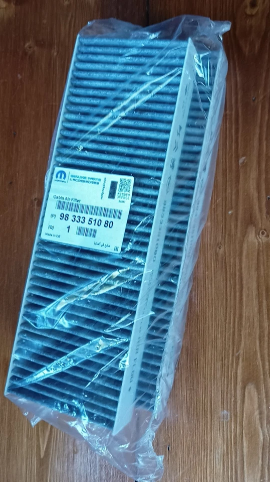 Подлинные угольные пыльцевые фильтры 9833351080 Vauxhall Citroen DS Peugeot (2 шт.)  - Изображение 1 из 1