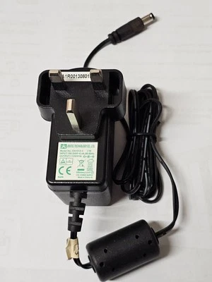 Jentec CH1212-C Power Supply AC Adapter Charger Black 12-Volt 2Amp UK Plug 3-Pin - Image 1 of 4