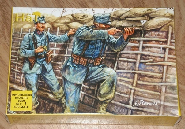 1/72 ШЛЯПА ПЕРВОЙ МИРОВОЙ ВОЙНЫ АВСТРИЙСКАЯ ПЕХОТА - Изображение 1 из 1