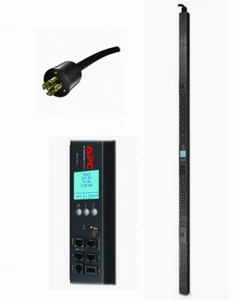 APC AP8461 Rack PDU 2G Metered by Outlet ZeroU 5.7kW 3PH-208V (21)C13 & (3)C19 - Picture 1 of 4