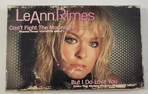 MM) Can't Fight The Moonlight (Single) by LeAnn Rimes (Cassette, 2000 Curb) - Foto 1 di 6
